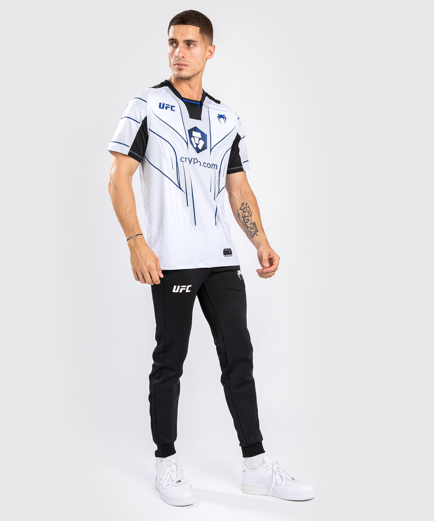 Venum Authentic Fight Night 2.0 - Midnight Edition - Ice Männer UFC Technisches T-Shirt