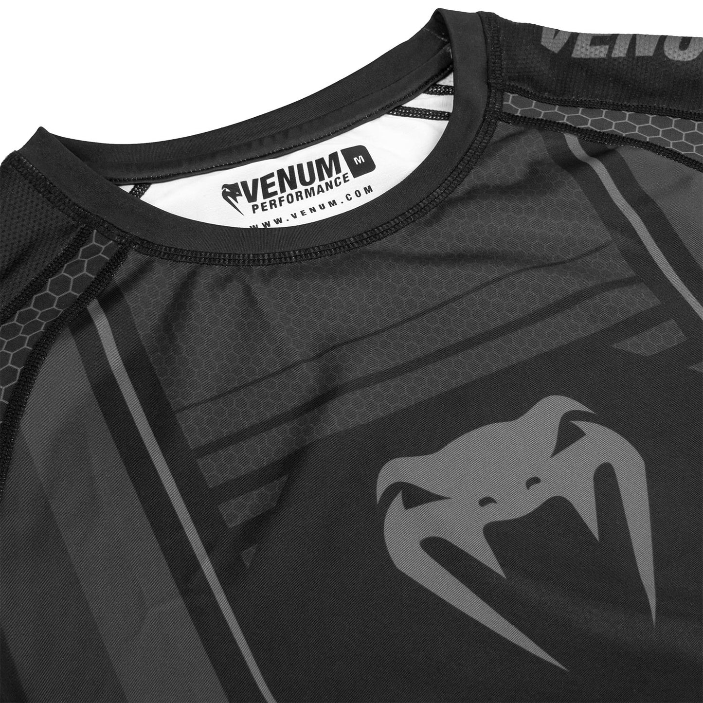 Venum Technical 2.0 Rashguard Langarm - Schwarz/Schwarz