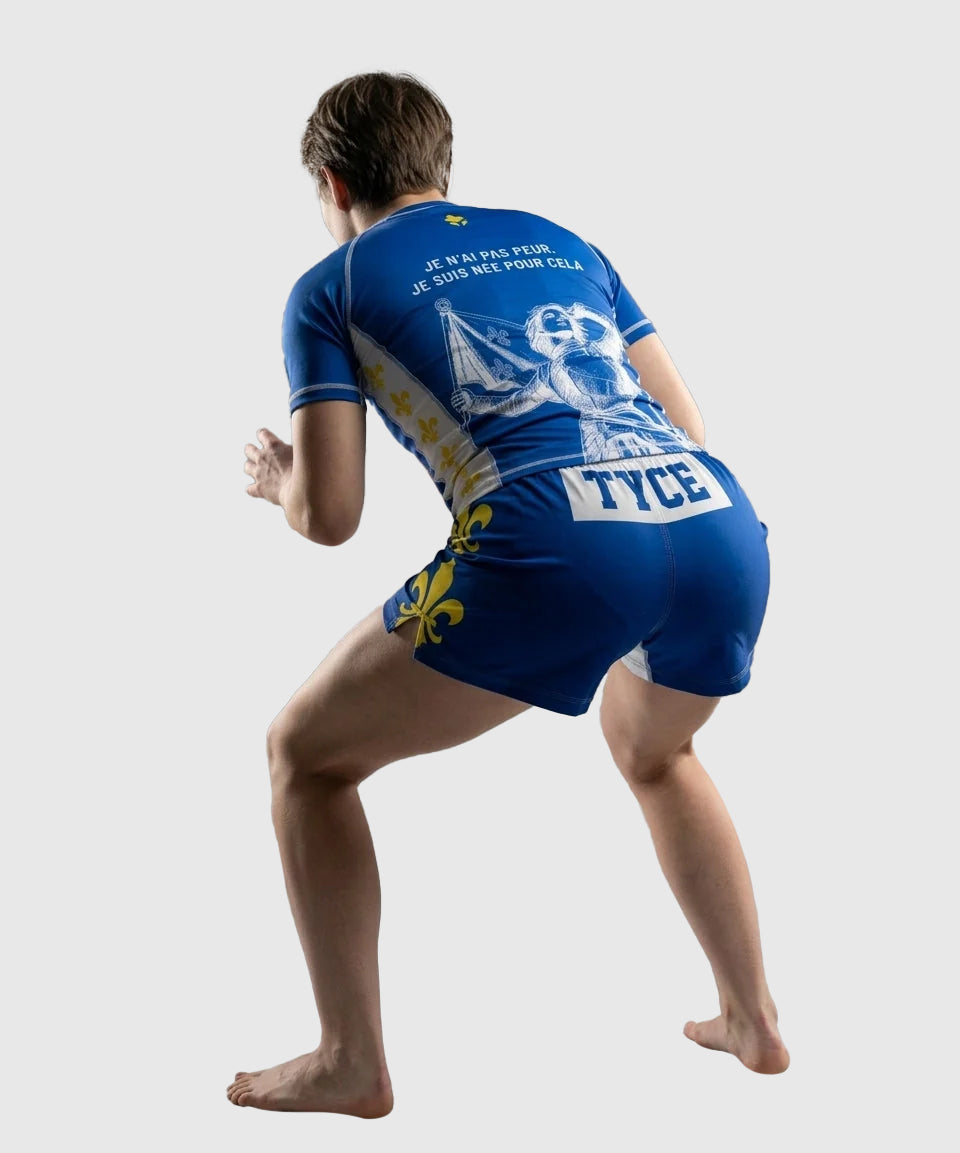 TYCE CULTURE OF WAR Juana de Arco Pantalones de Combate - Azul