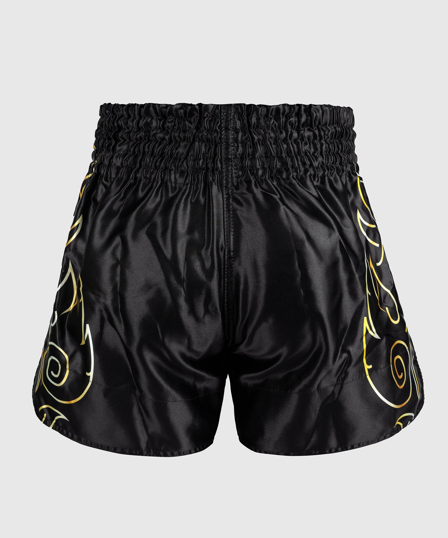 Venum VTC Flames Pantaloncini Muay Thai - Nero/Oro