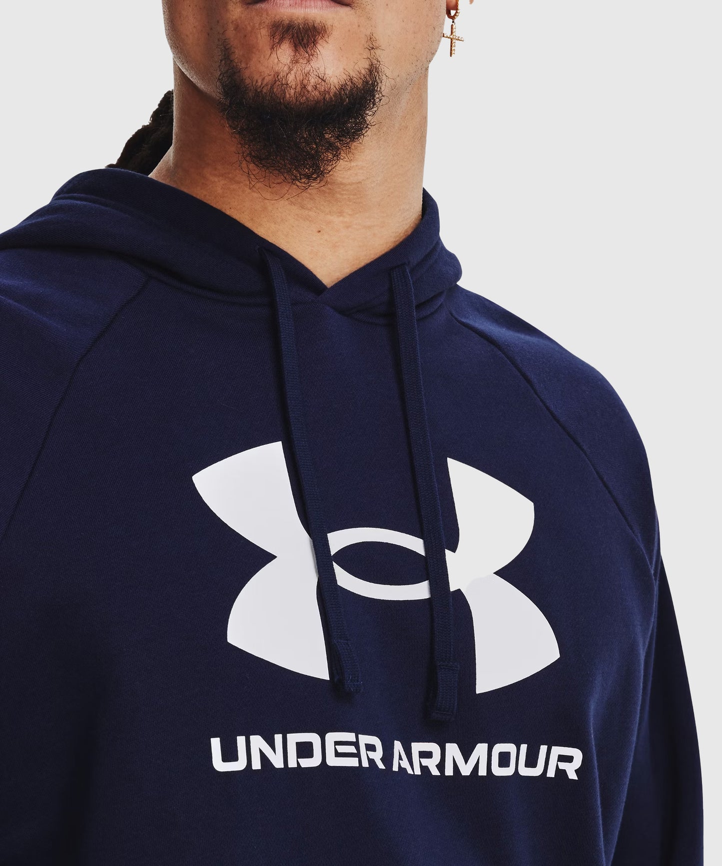 Sweat À Capuche Under Armour Ua Rival Fleece - Bleu Marine