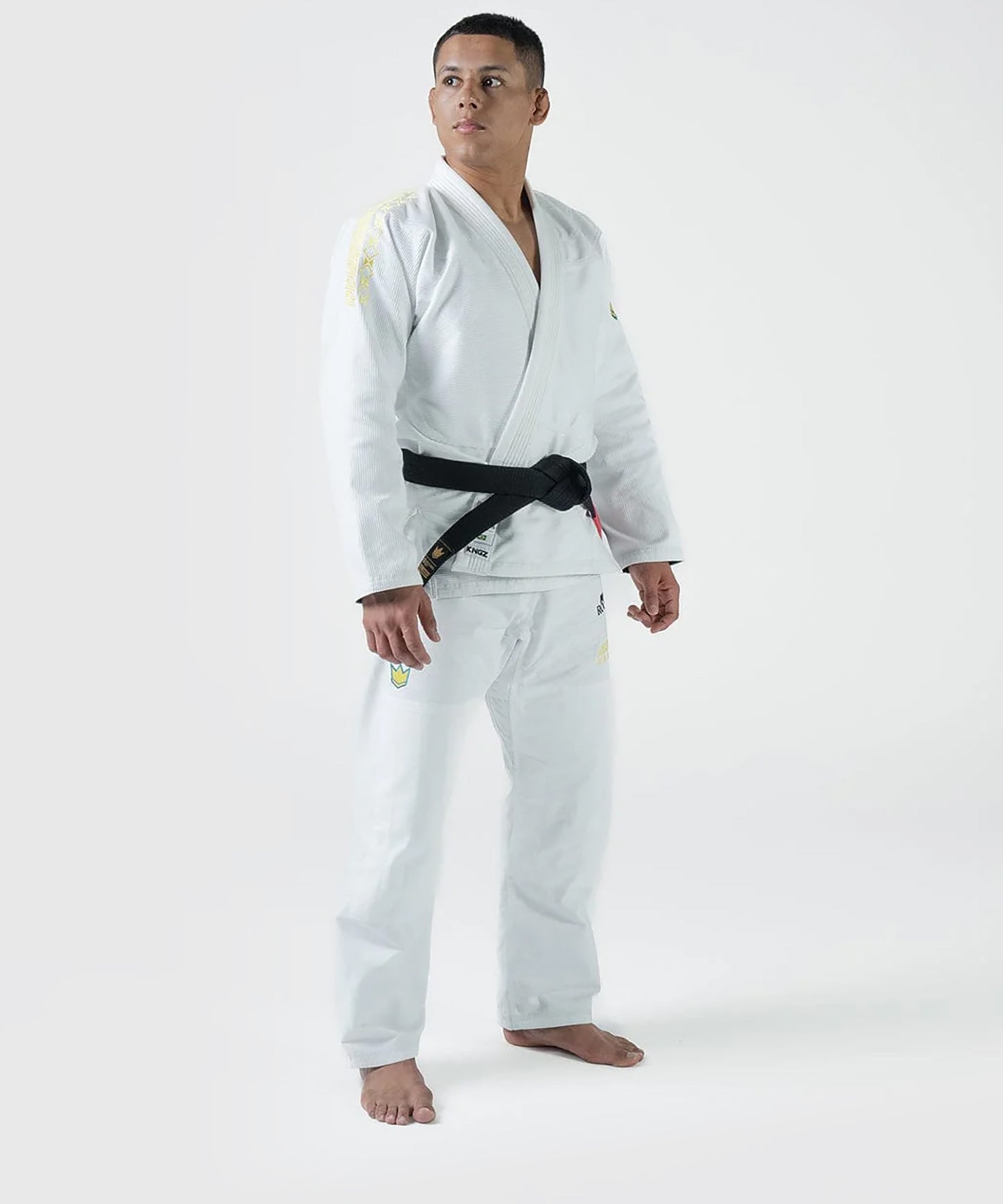 Kimono de JJB Kingz Mi-K Roots Gi - Blanc