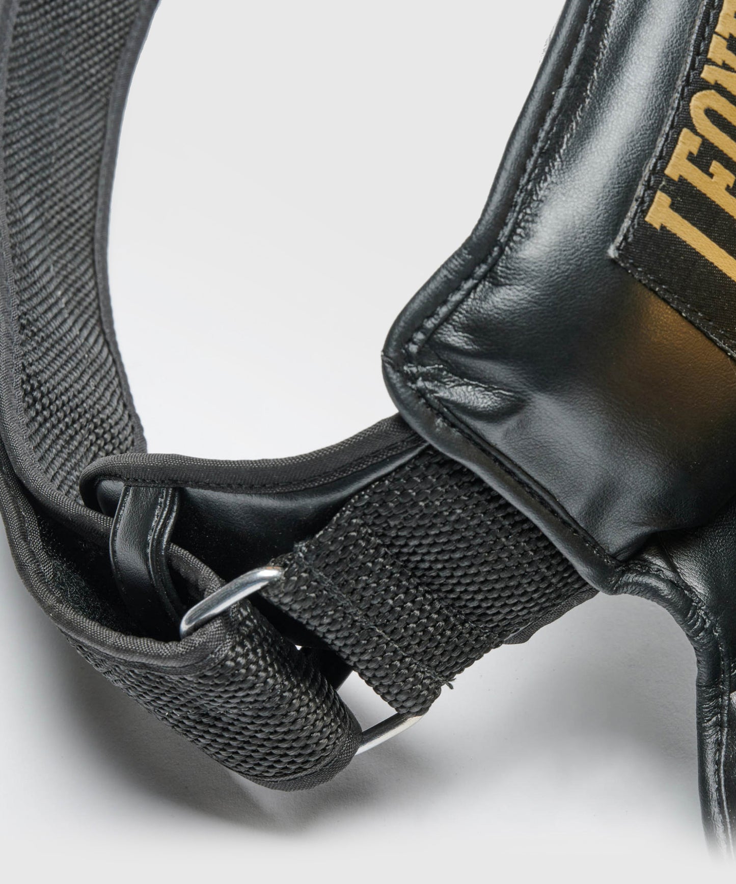 Leone PowerLine Protectores de Muslo – Negro/Dorado