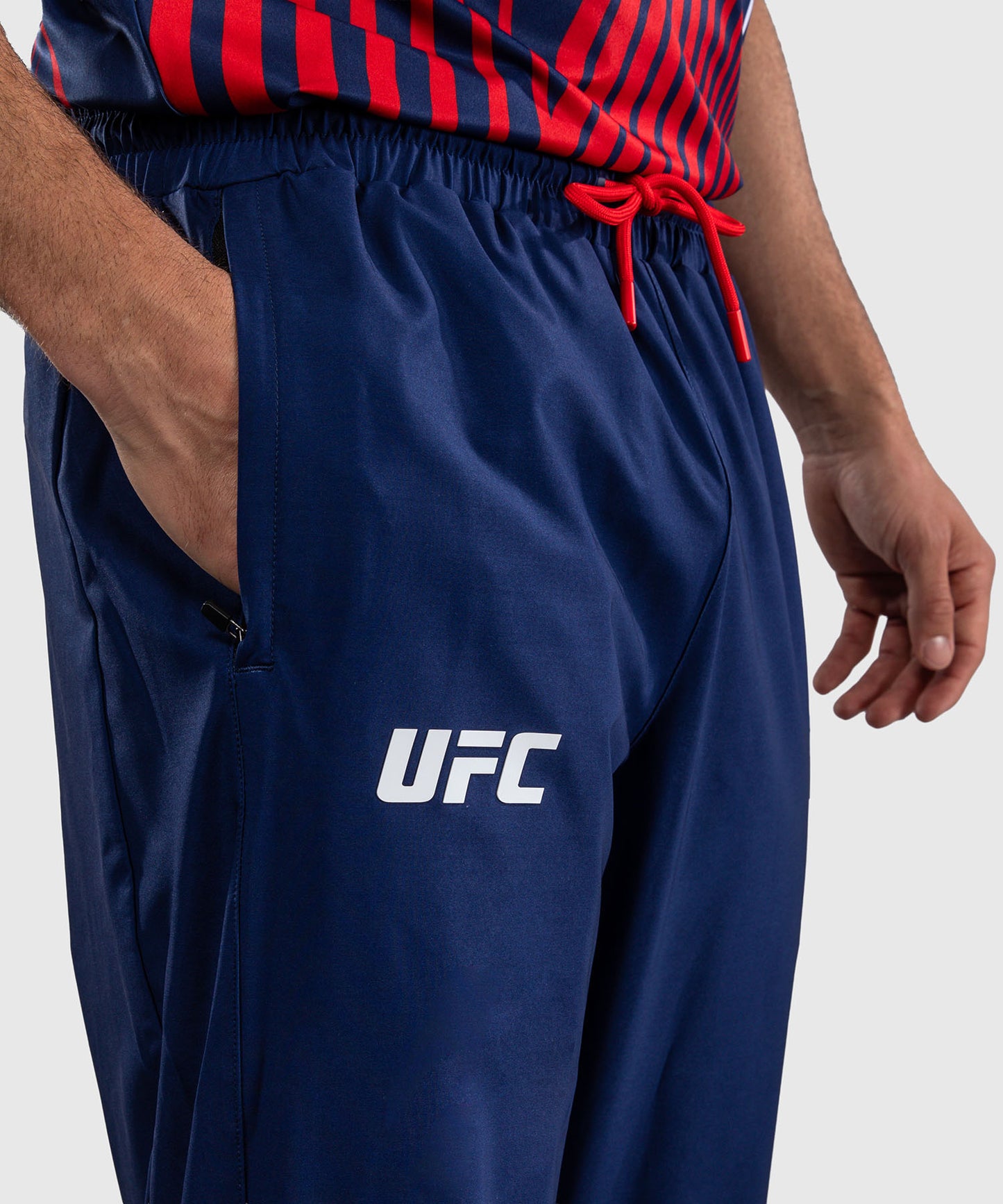 Men's Official UFC Freedom 250 by Venum Blue Authentic Fight Night Walkout Pant