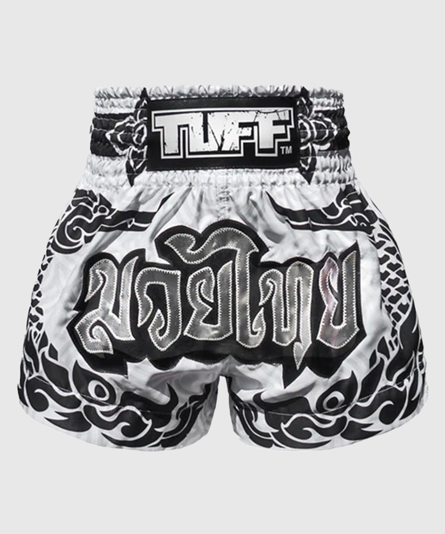 Tuff The Great Hongsa Pantaloncini da Muay Thai - Bianco