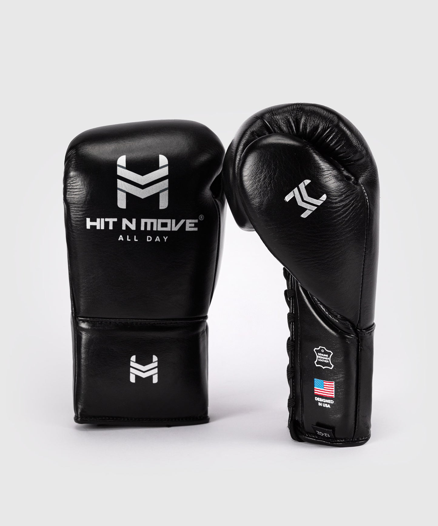 Gants de Boxe Avec Lacets Hit N Move All Day® Pro Balance - Noir