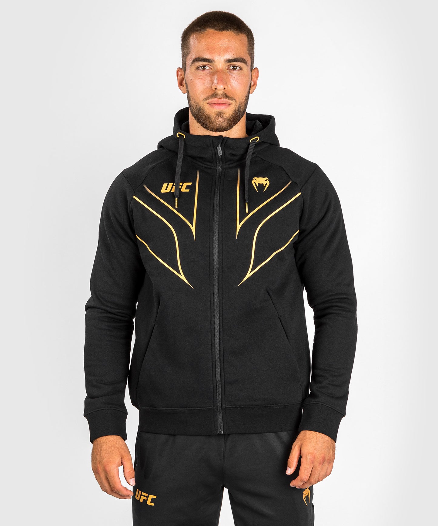Sweatshirt Zippé Homme UFC Venum Fight Night 2.0 Replica - Champion