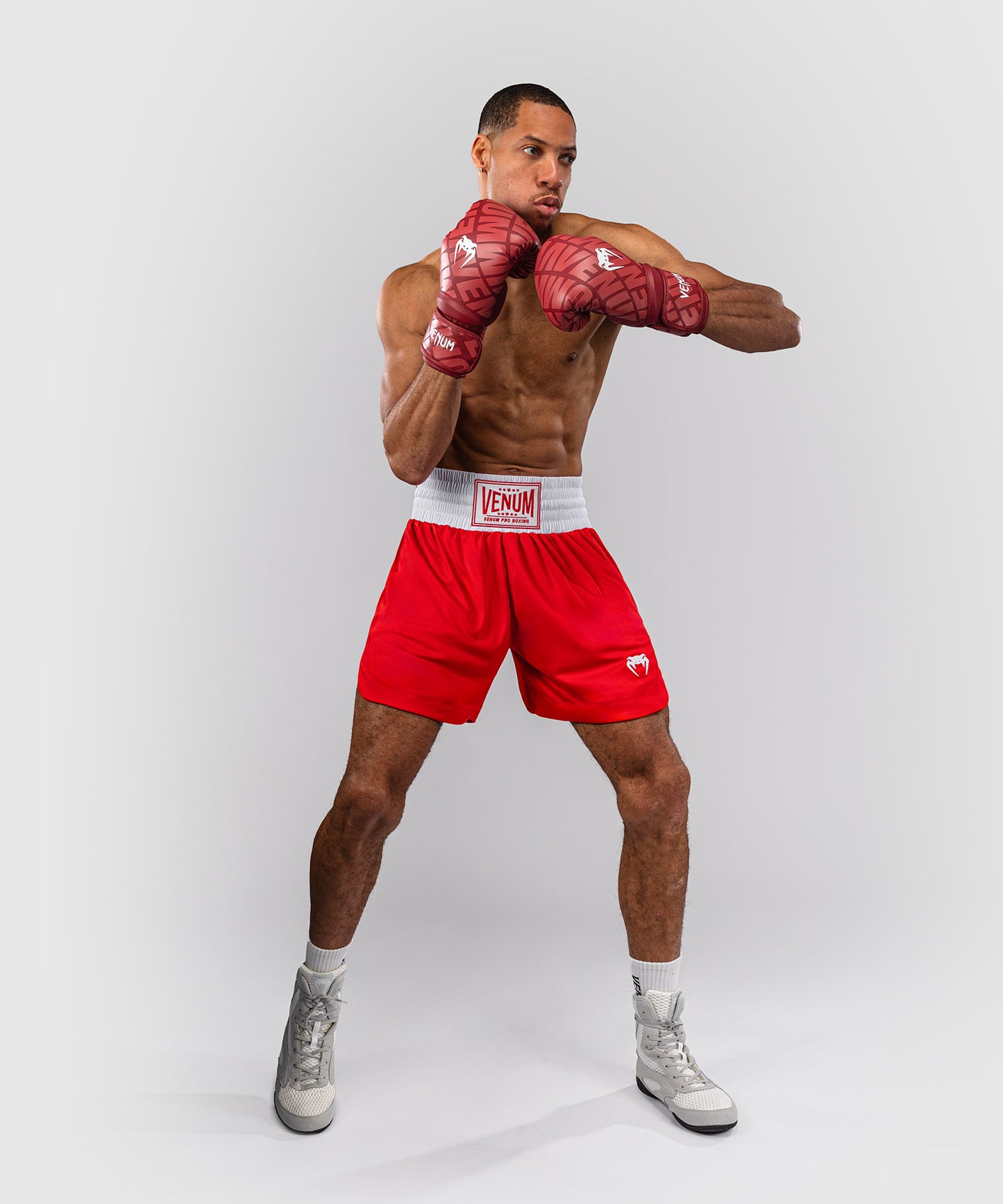 Short de Boxe Venum Classic - Rouge Feu
