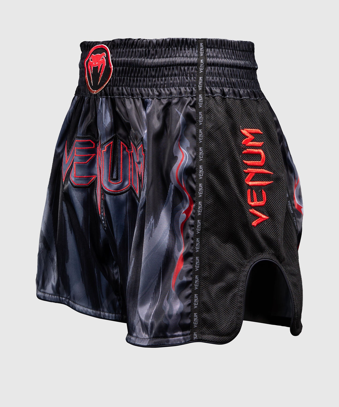 Venum Demon Pantaloncini da Muay Thai - Nero/Grigio