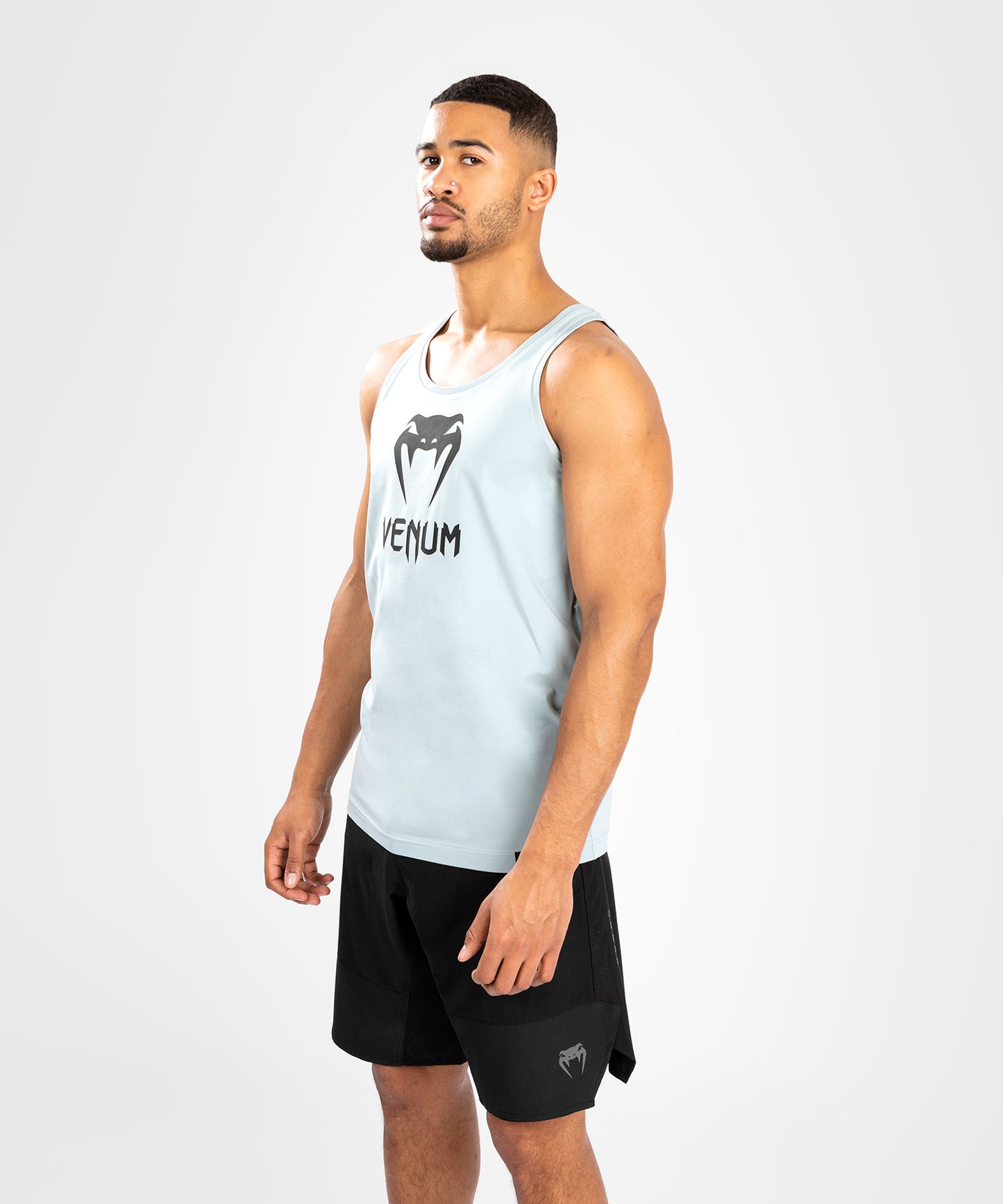 Camiseta sin mangas clásica - Clearwater Blue/Black