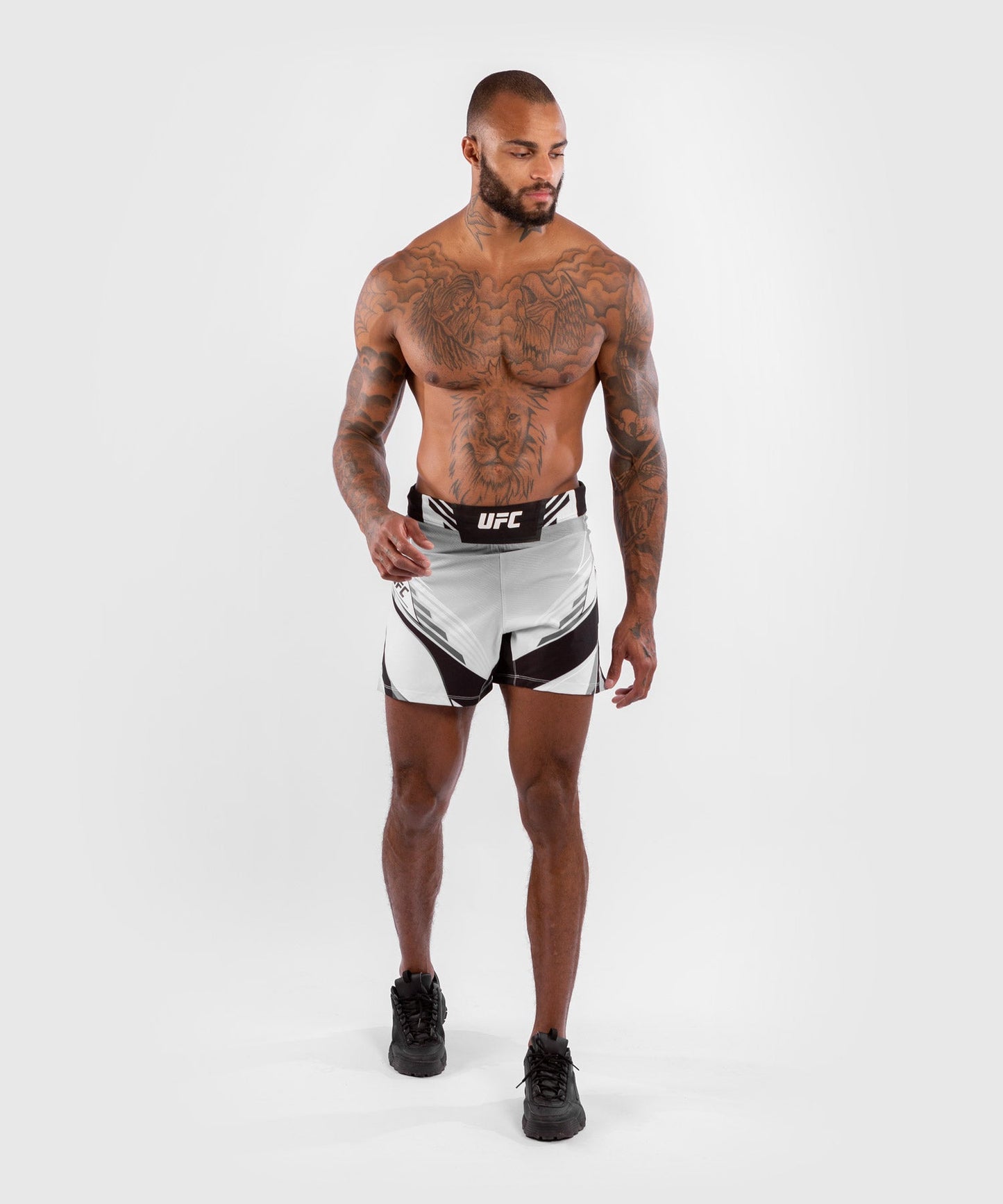 Men's UFC Fightshort Venum Authentic Fight Night - Short Cut - White