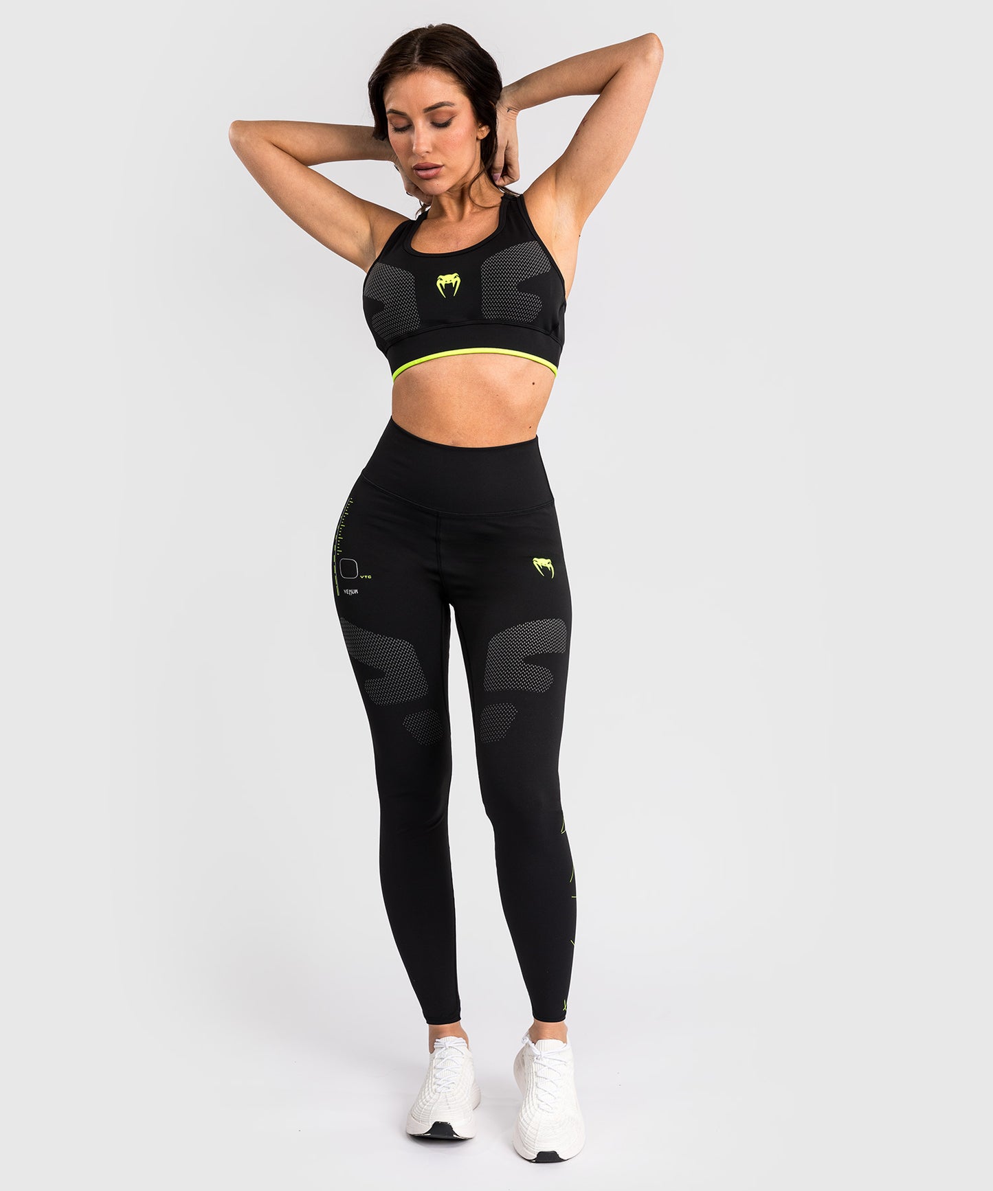 Legging Venum Training Camp 4.0 - Noir/Vert Fluo