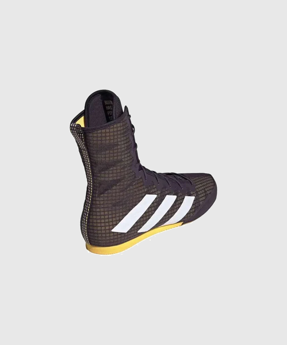 Adidas Box Hog 4 Scarpe da Boxe - Nero/Bianco