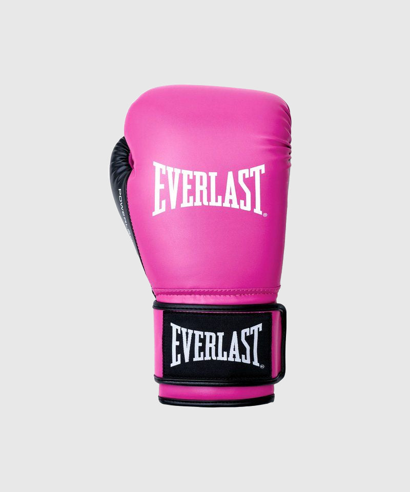 Everlast Powerlock OG Training Guantes de Boxeo - Rosa/Negro