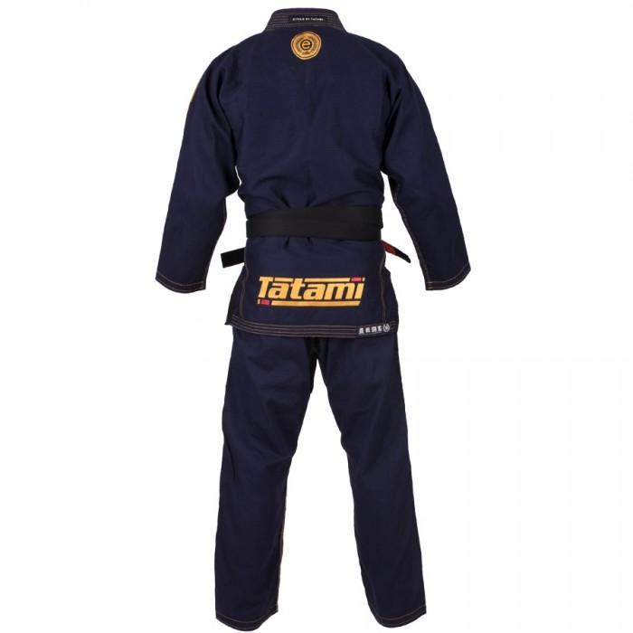 Tatami Fightwear Estilo 6.0 Kimono JJB - Blu Marino/Oro