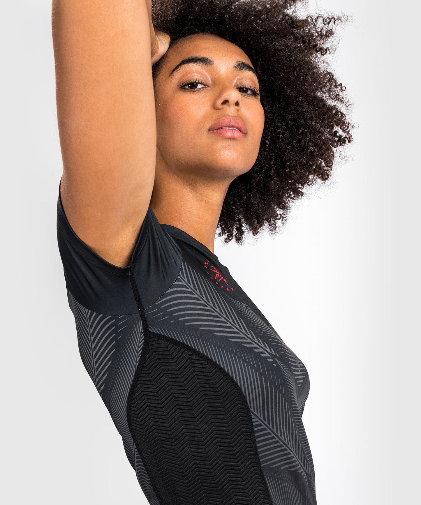 Venum Phantom Dry Tech T-Shirt - Für Frauen - Schwarz/Rot