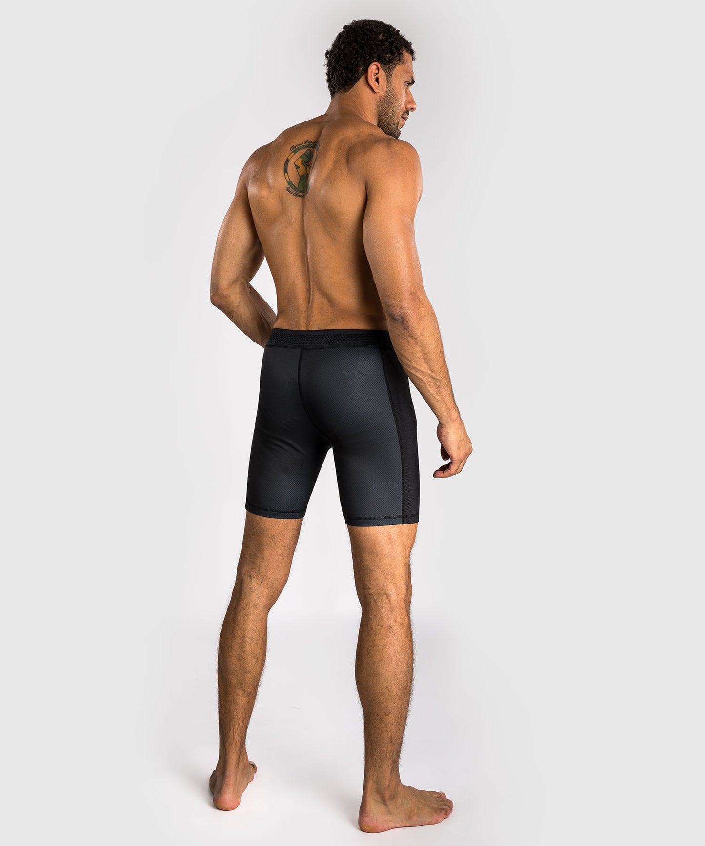 Venum No Gi Pantalones Cortos Vale Tudo - Negro/Gris Plata