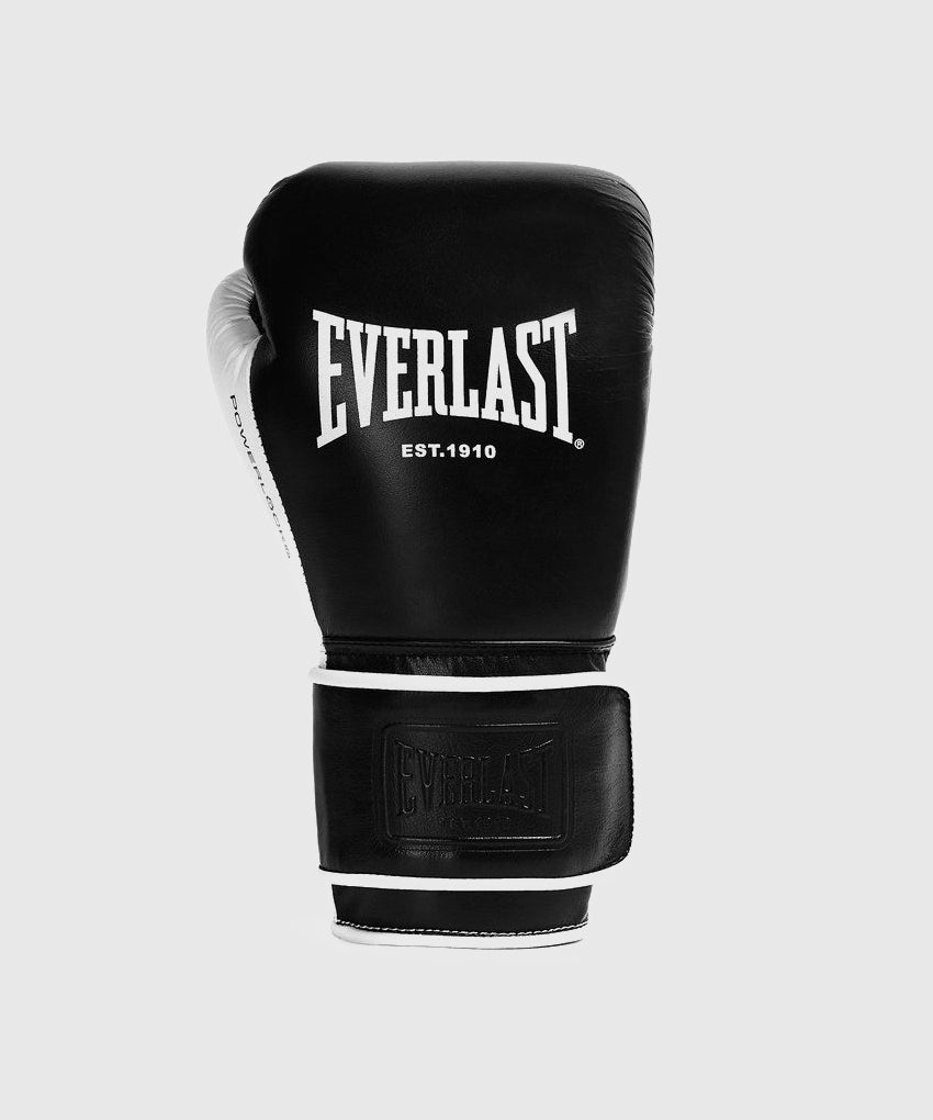 Gants de boxe Everlast Powerlock Pro OG H&L - Noir/Blanc