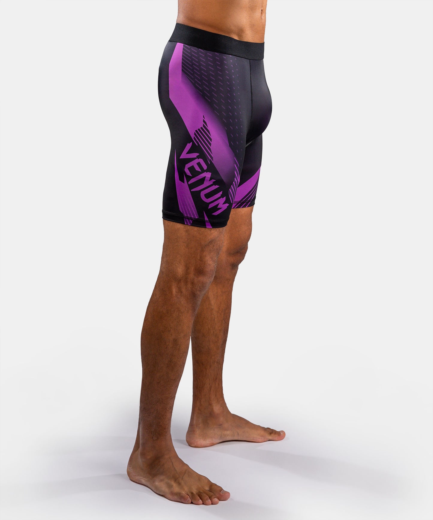 Venum No-Gi 6.0 Pantalón Corto de Compresión - Negro/Púrpura