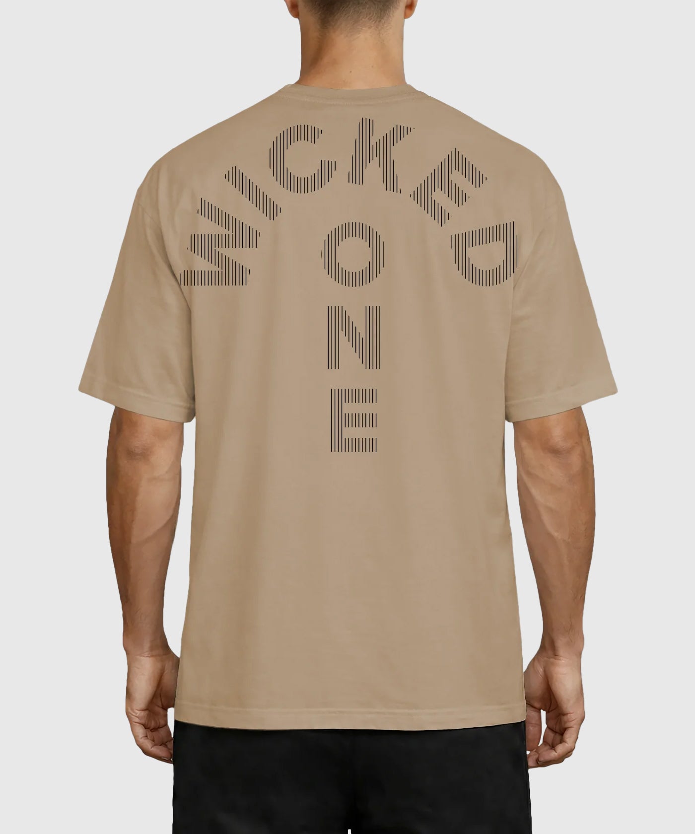 Wicked One Meteor Oversize-T-Shirt - Beige