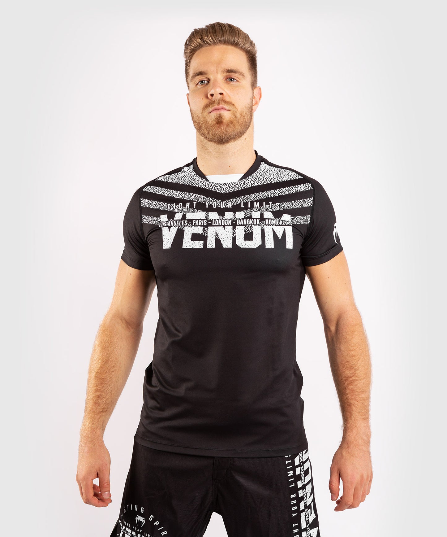 T-shirt Dry Tech Venum Signature - Noir/Blanc