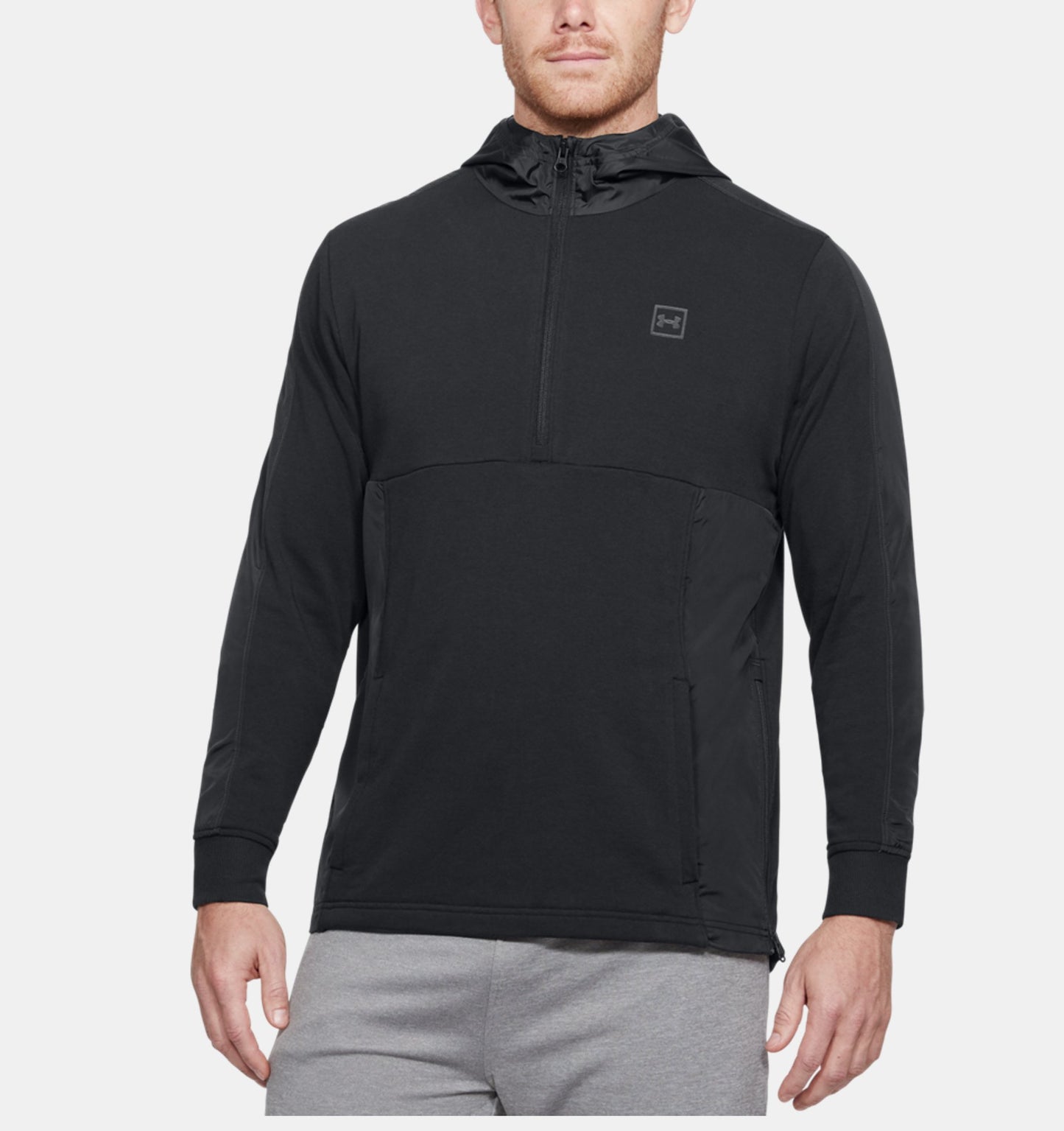 Under Armour Threadborne™ Terry Sweatshirt – Schwarz