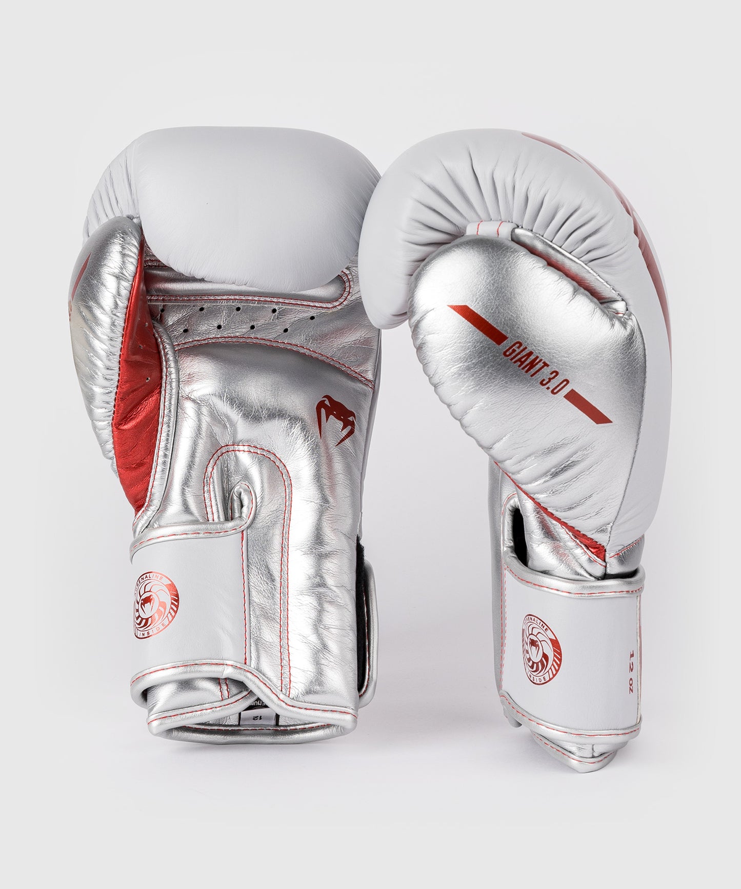 Venum Giant 3.0 Boxhandschuhe - Rot/Silber - Spezialausgabe