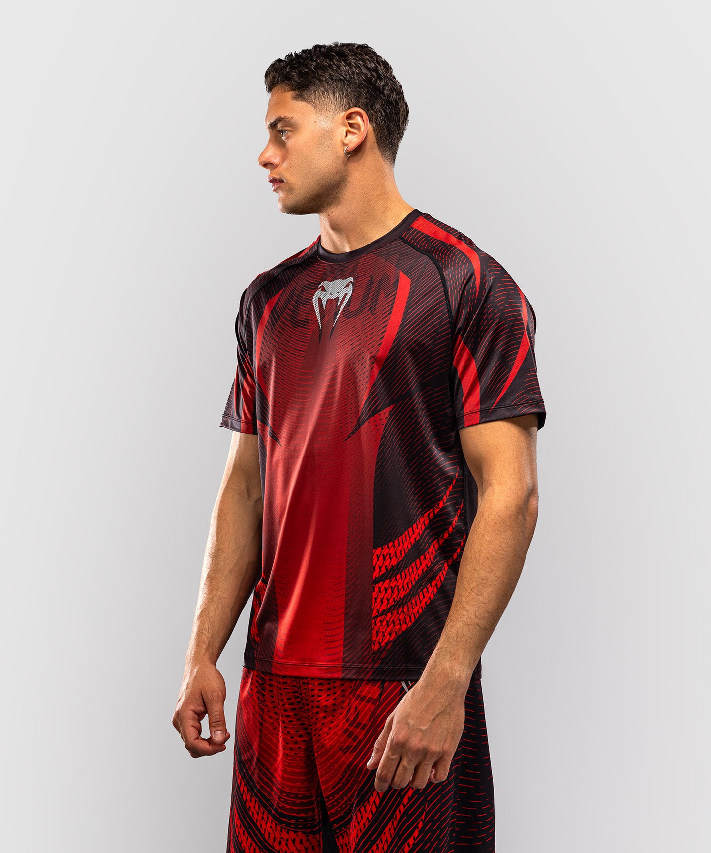 Venum Galactic 3.0 Dry Tech Camiseta - Rojo/Plata