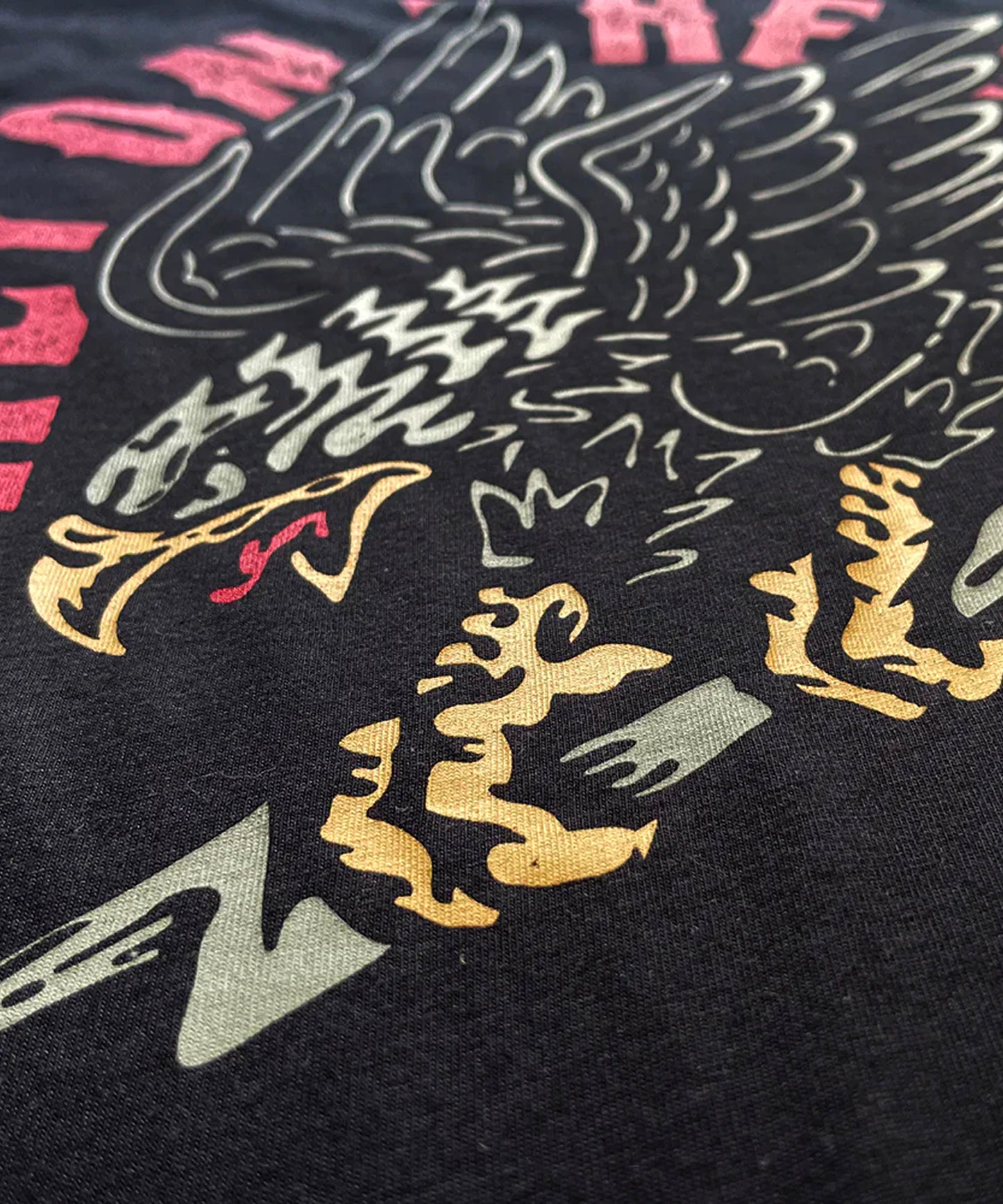 T-Shirt Pride Or Die Prey On The Strong - Noir