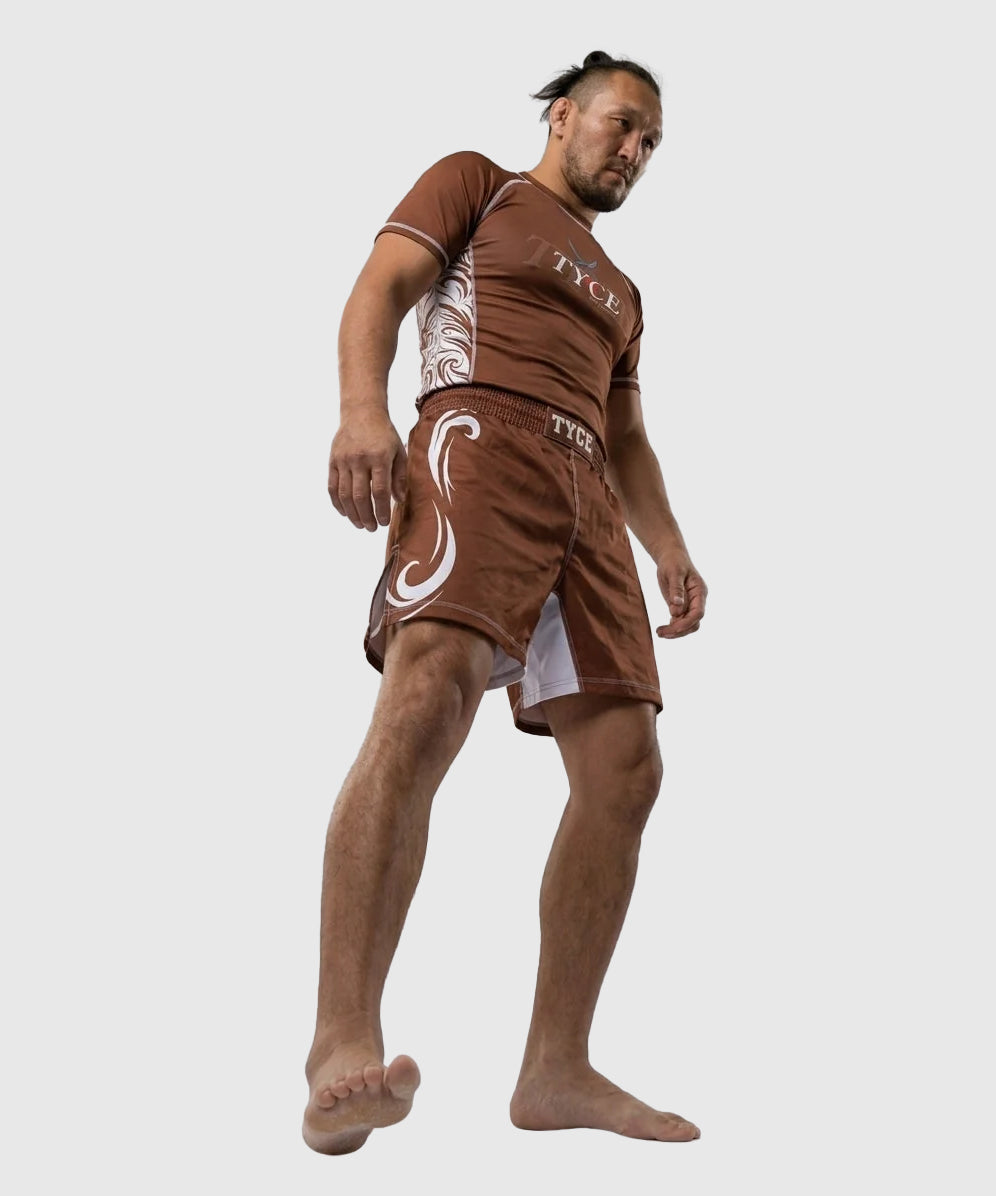 Short de combat TYCE CULTURE OF WAR Gengis Khan - Marron