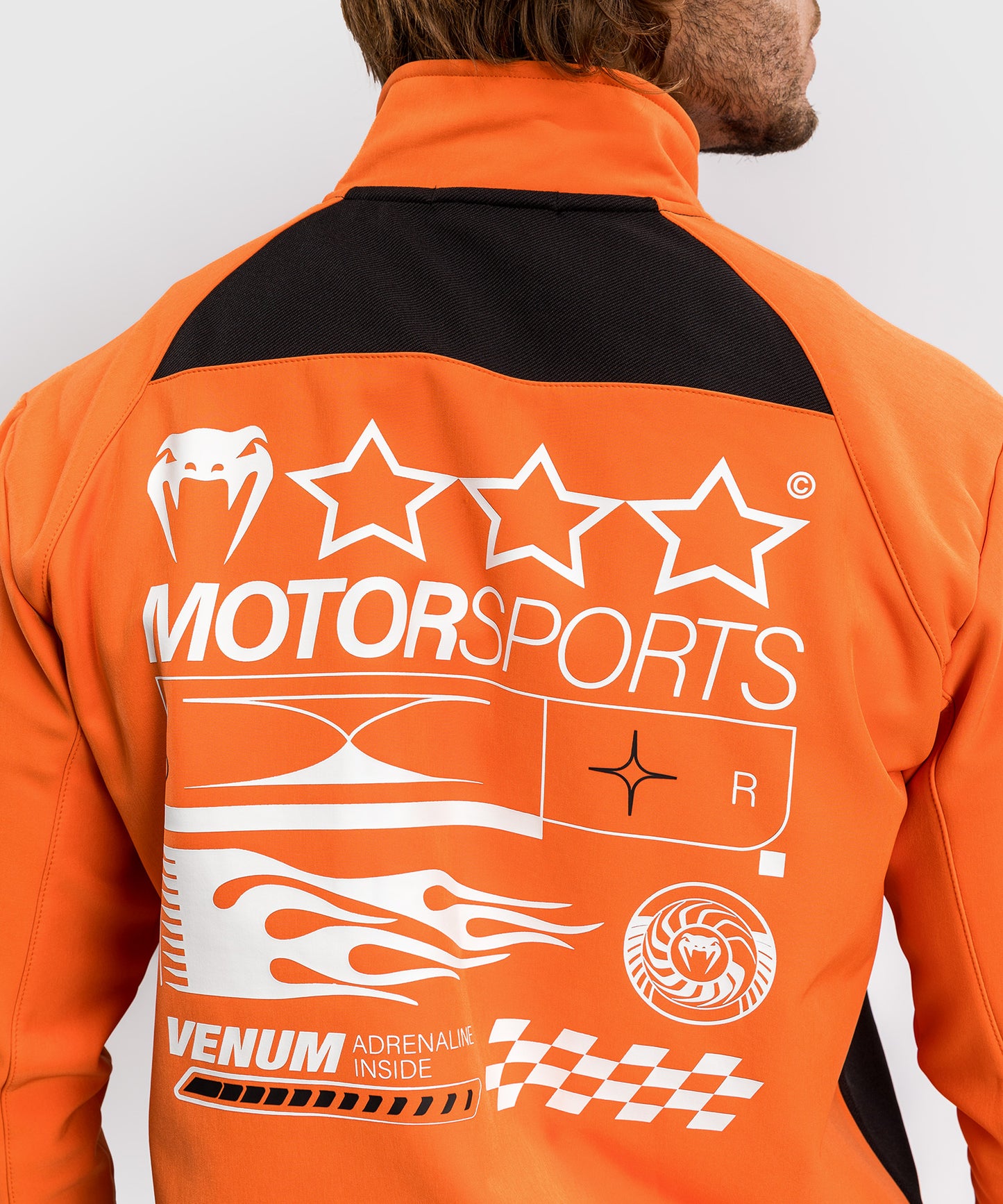 Veste Softshell Venum Motorsport - Mandarine