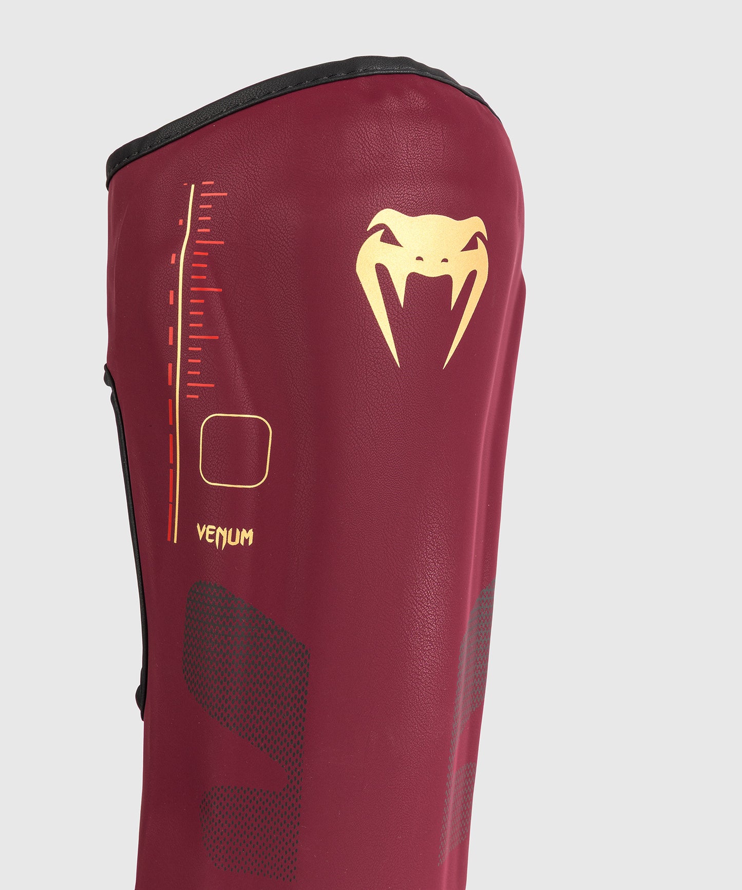Protège-Tibias Venum Tactical XT- Noir/Bordeaux/Or