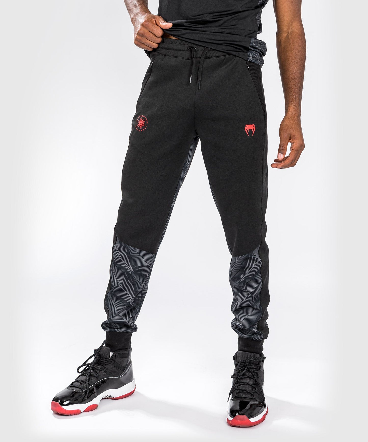 Pantalon de Jogging Venum Phantom - Noir/Rouge