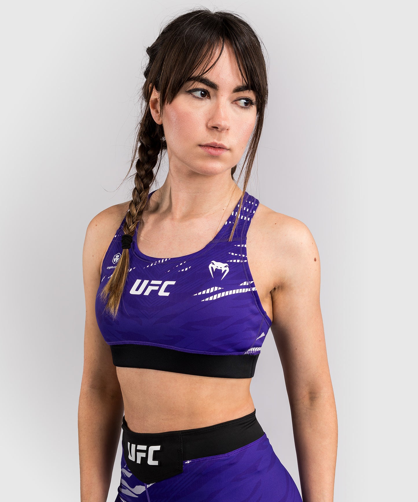UFC Fusion by Venum Authentic Fight Night Women’s Sports Bra - Purple