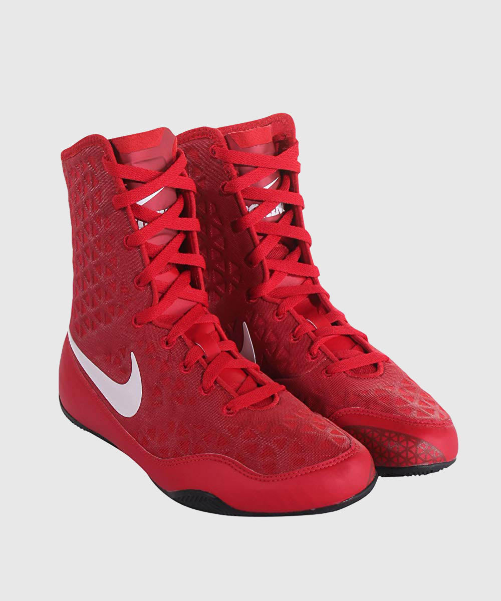 Nike Ko Scarpe da Boxe - Rosso/Bianco