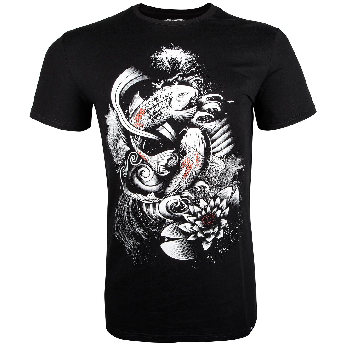 Camiseta Venum Koi 2.0 - Negro/Blanco