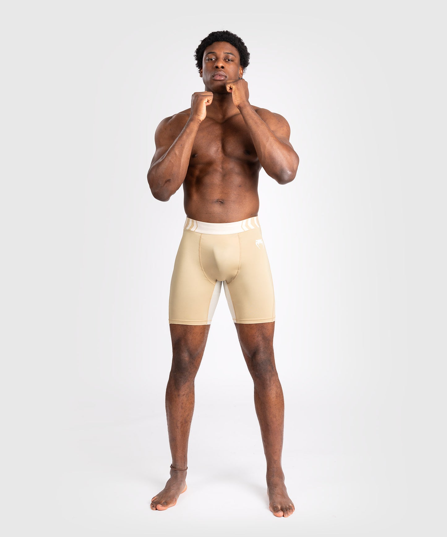 Short de compression pour Hommes Venum Tempest - Beige/Sable