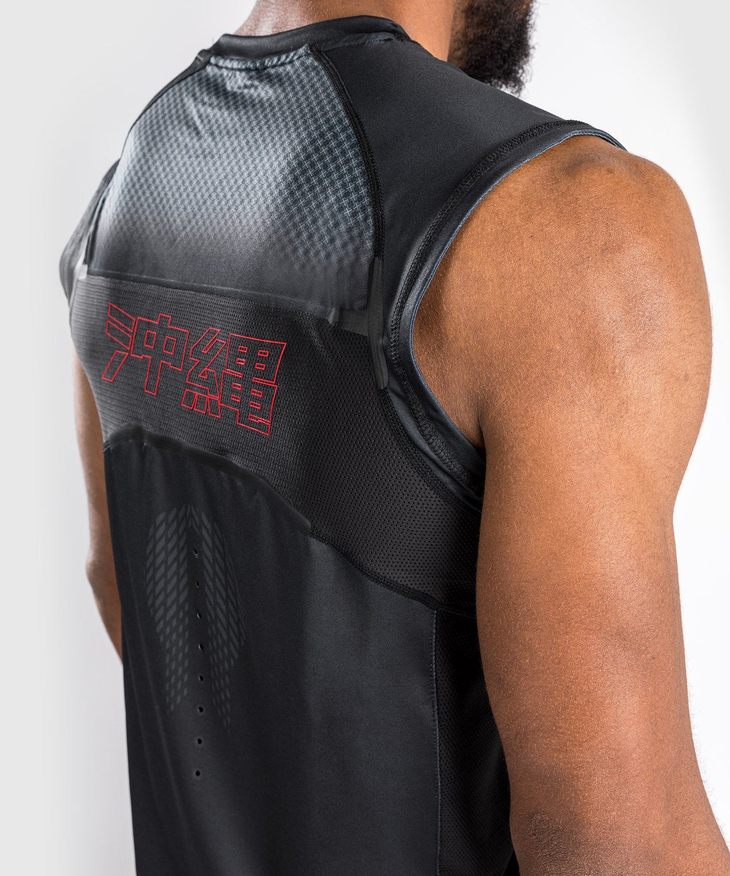 Venum Okinawa 3.0 Dry Tech Tank Top - Schwarz/Rot