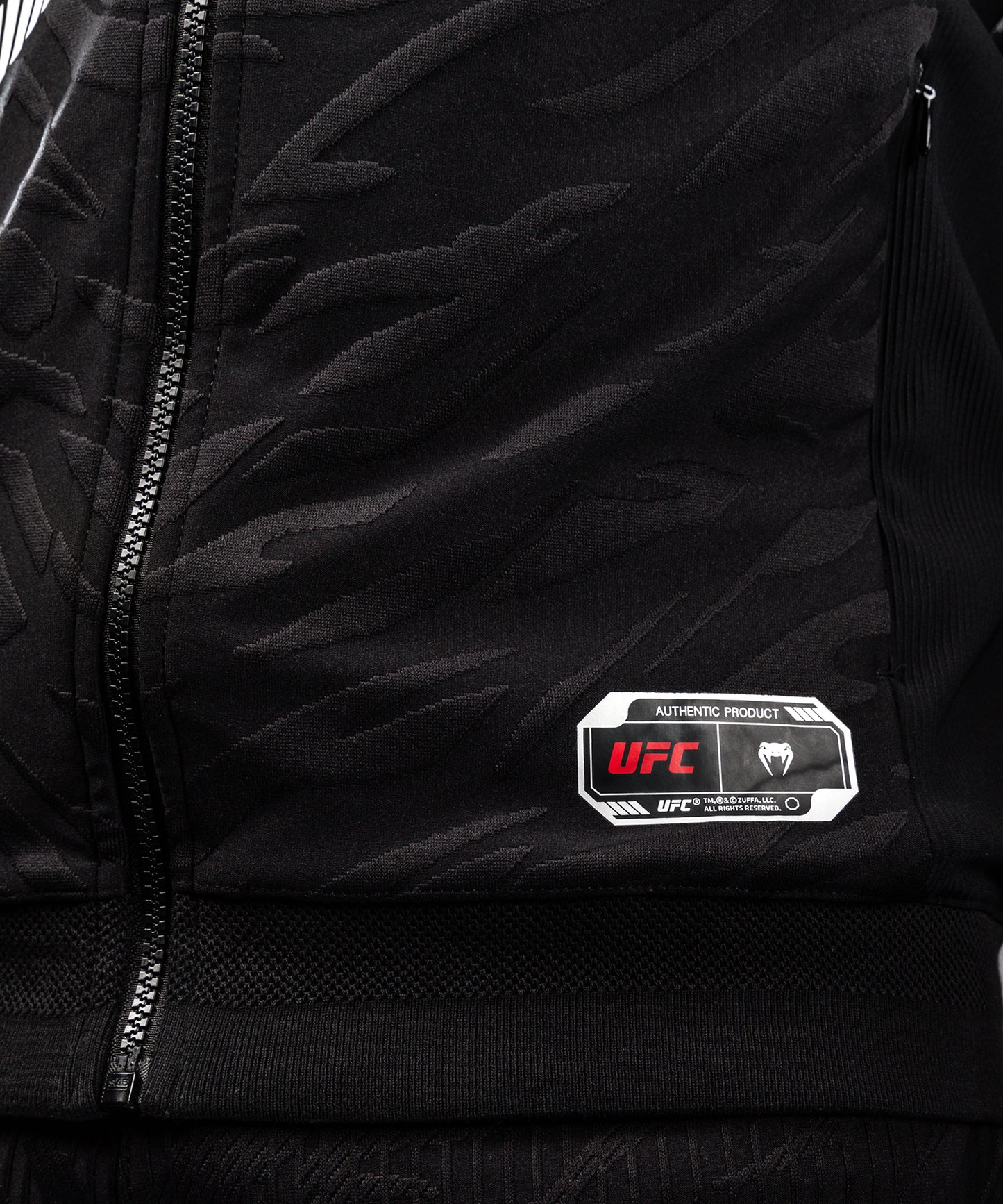 Veste à Capuche pour Hommes UFC Fusion by Venum Authentic Fight Night - Noir