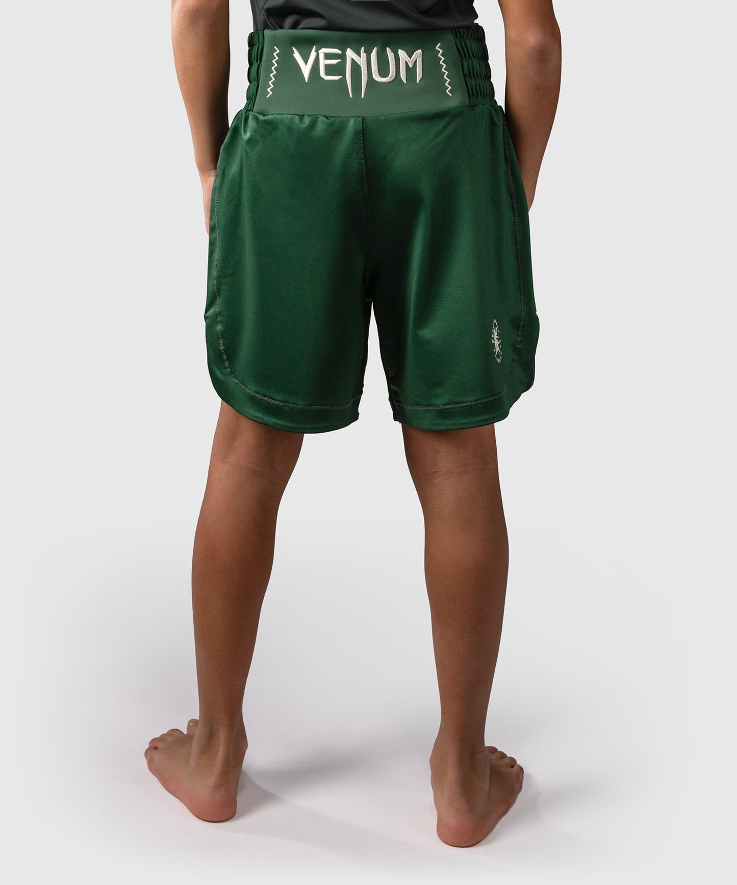 Venum Attack Kids Boxshorts - Waldgrün/Off-White