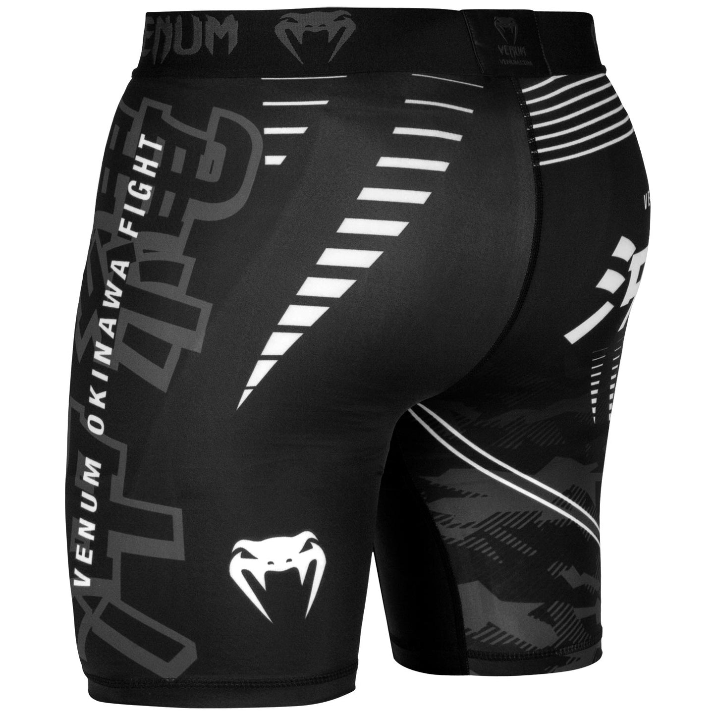 Short de compression Venum Okinawa 2.0 - Noir/Blanc