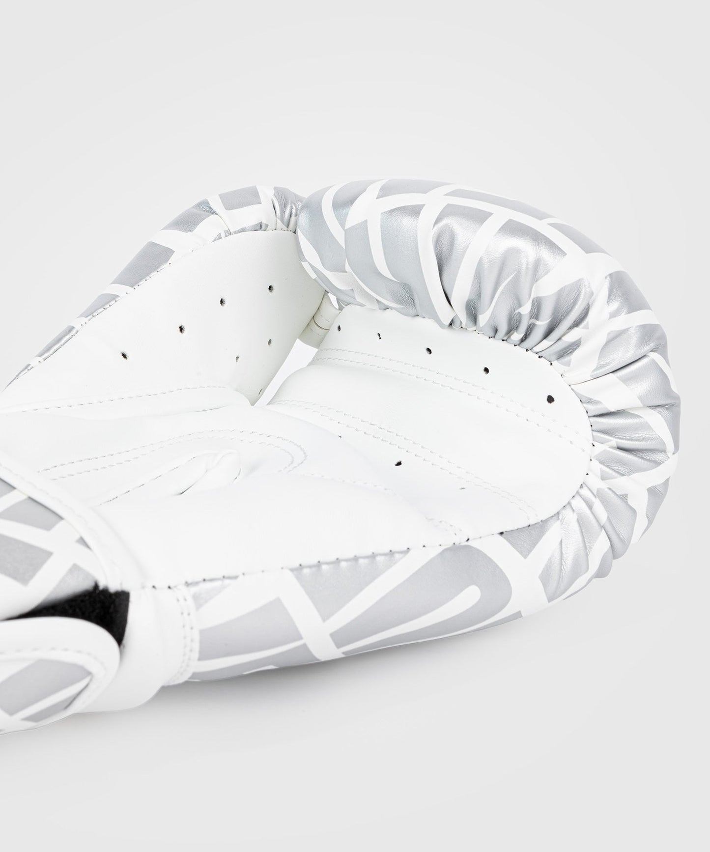 Gants de boxe Venum Contender 1.5 XT pour enfants - Blanc/Argent