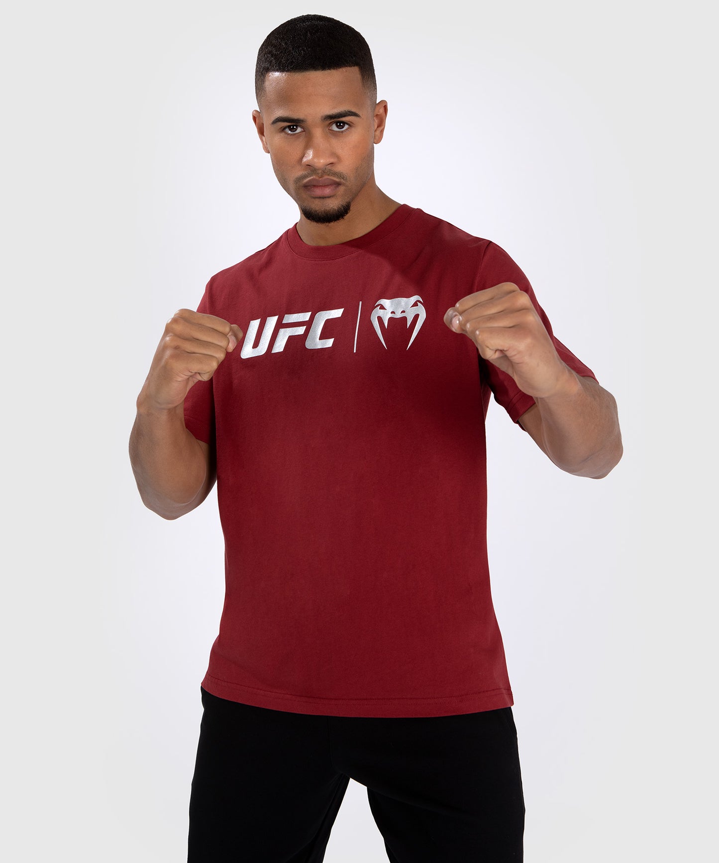 UFC Venum Classic T-Shirt - Rot/Weiß