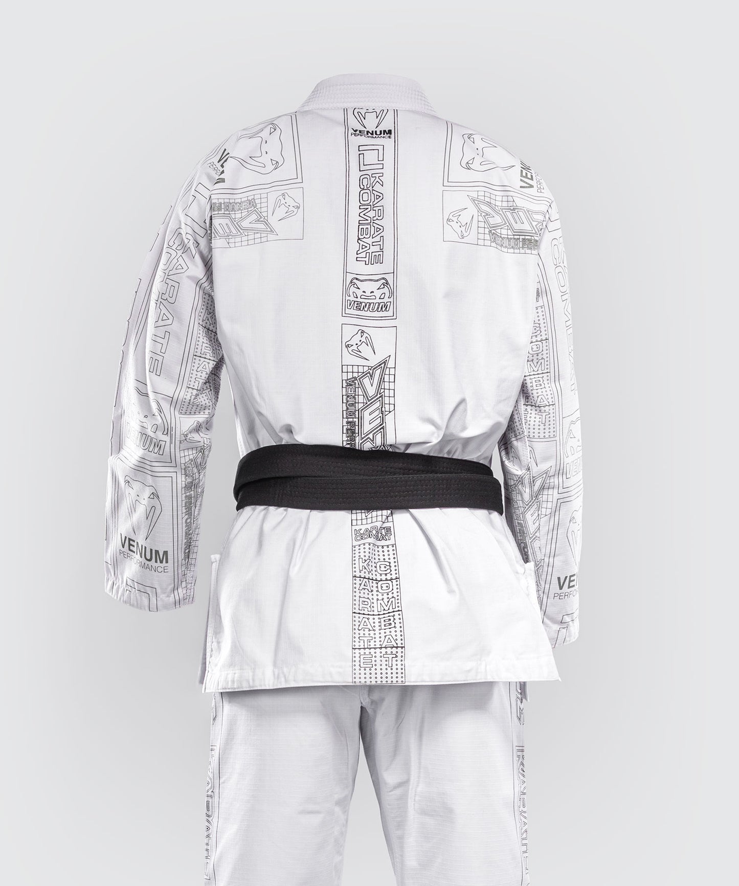 Karate Combat by Venum BJJ Gi - White/Grey