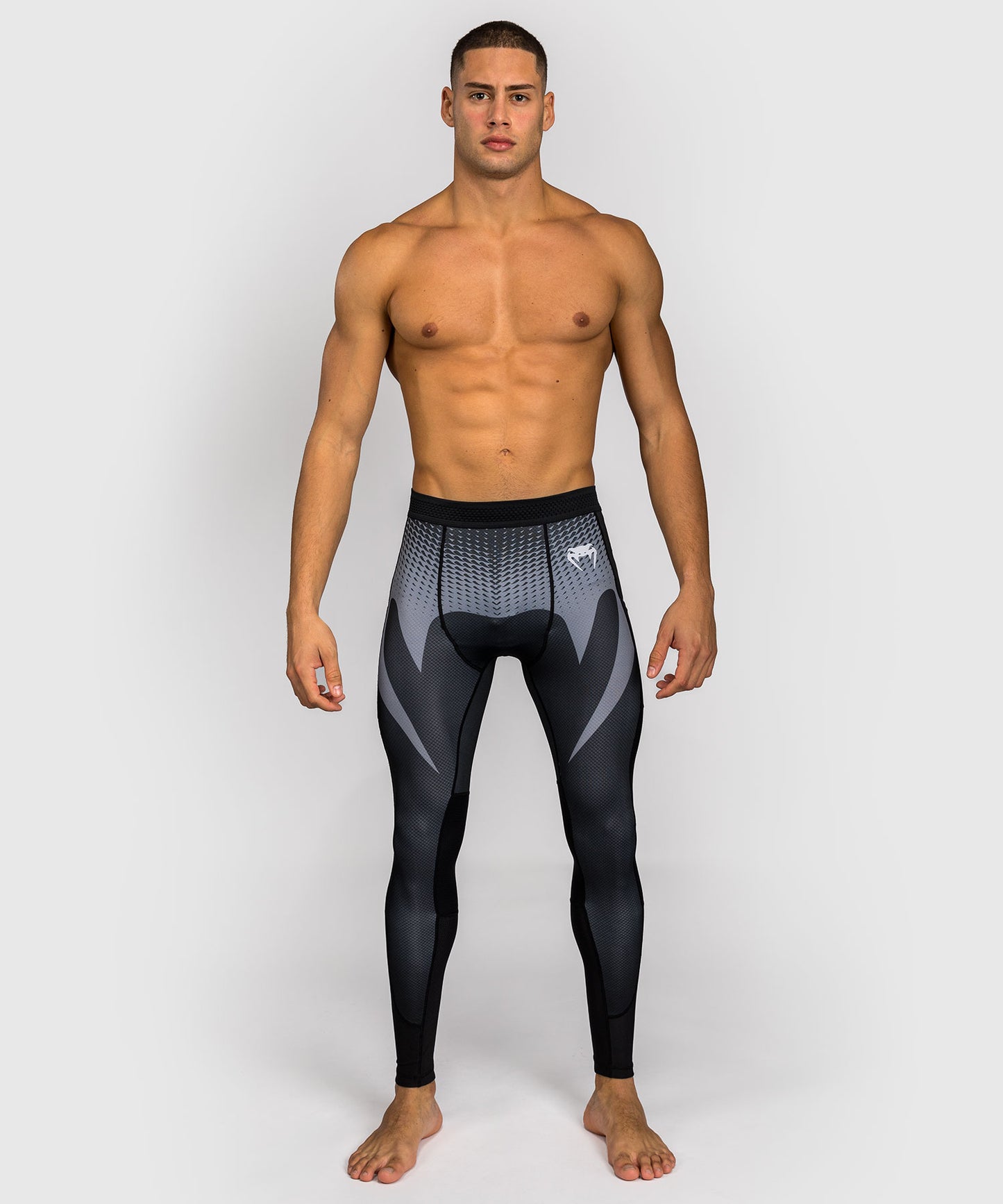 Pantalon de Compression Venum No Gi - Noir/Gris Argenté