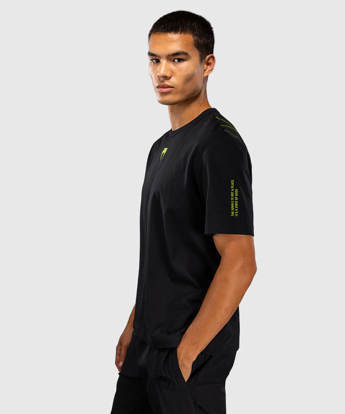 Venum Amazonia Reborn Camiseta - Negro/Verde