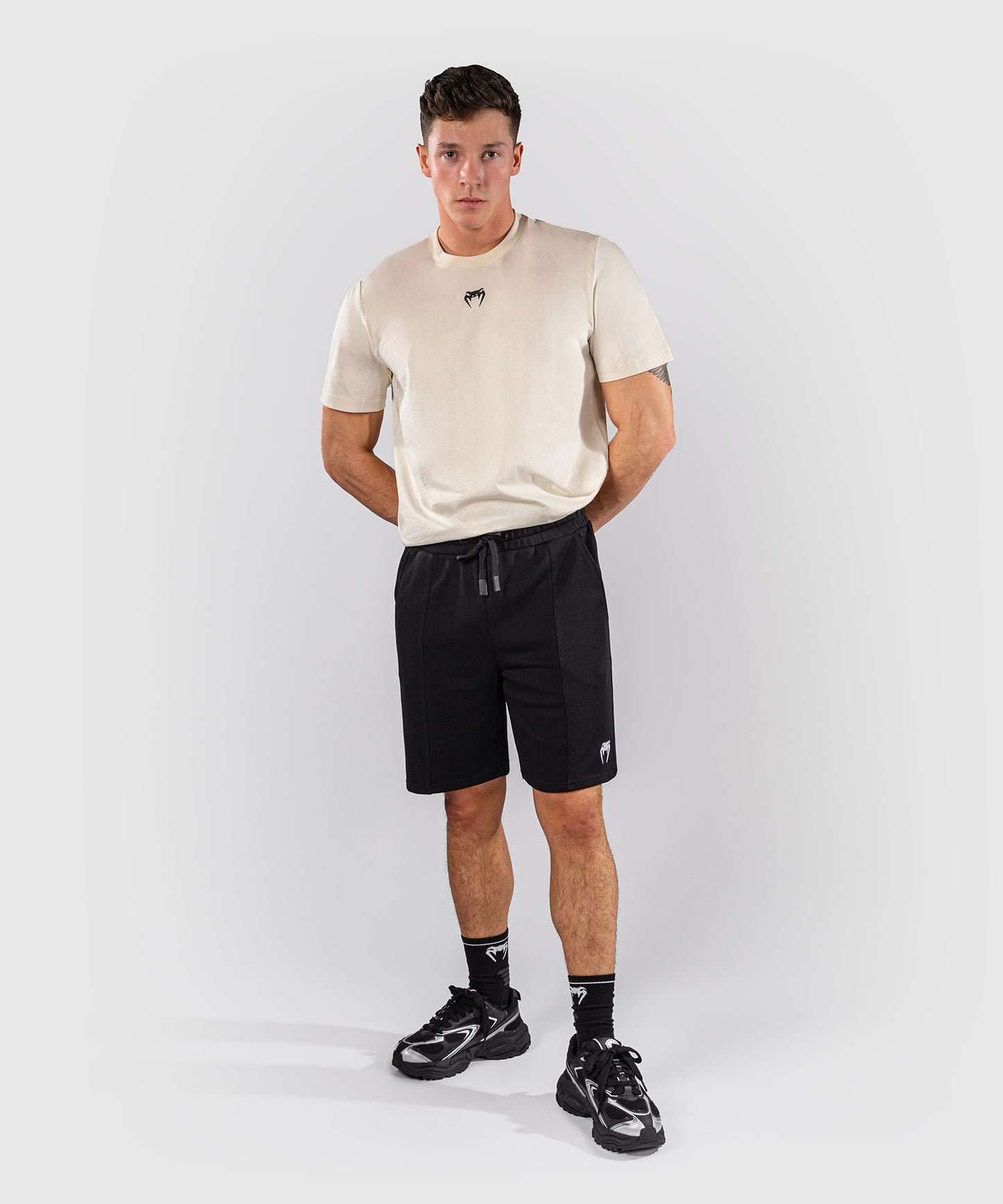 Short en Coton Venum Classic Fleece – Noir