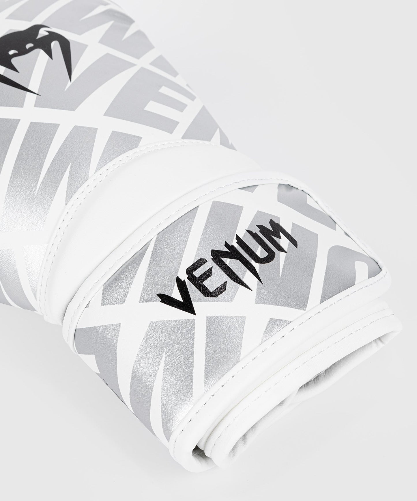 Gants de boxe Venum Contender 1.5 XT pour enfants - Blanc/Argent
