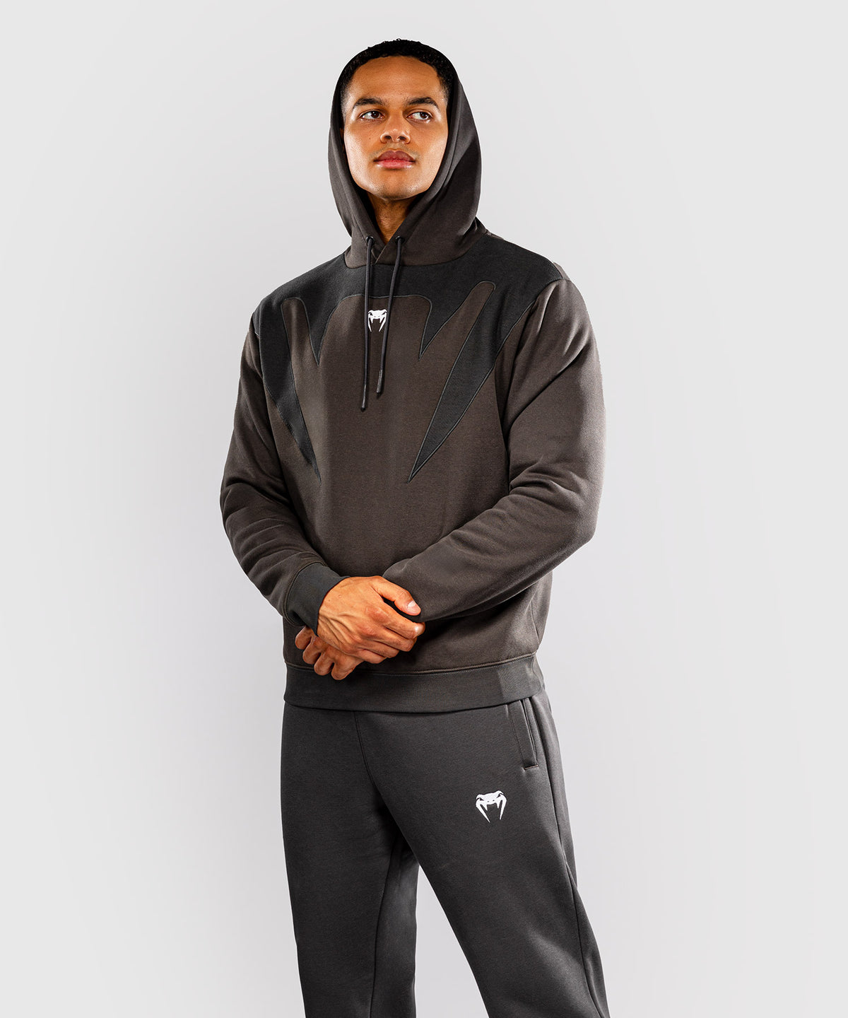 Venum Attack Fleece & Weave Hoodie - Grau