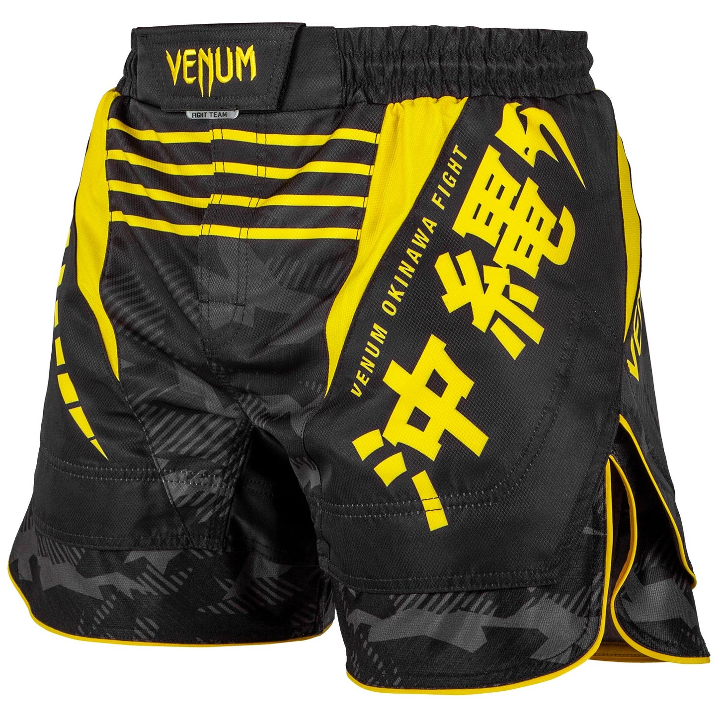 Venum Okinawa 2.0 Fightshorts - Black/Yellow